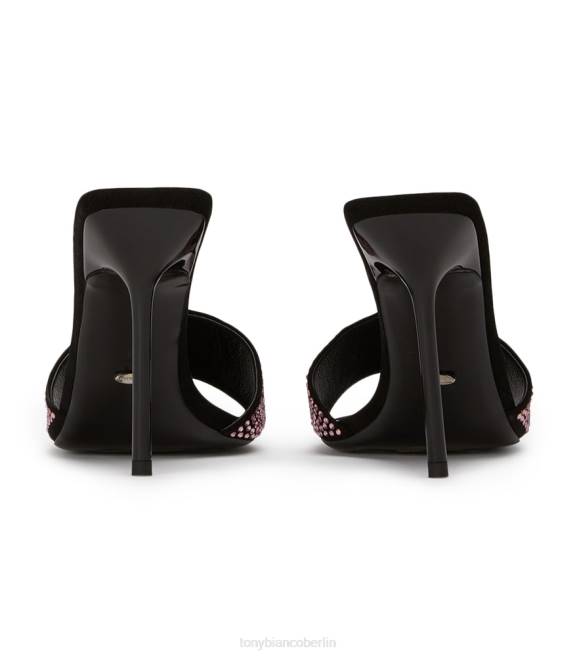 Stöckelschuhe| de Tony Bianco Frauen Naomi Heels Kristallrosa/schwarzes Wildleder 4624143
